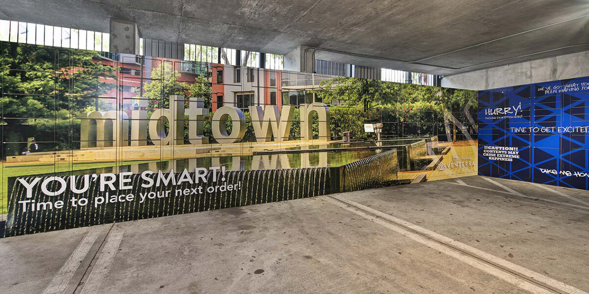 Parcel Pending smart lockers at Venterra Realty’s Calais Midtown in Midtown Houston.