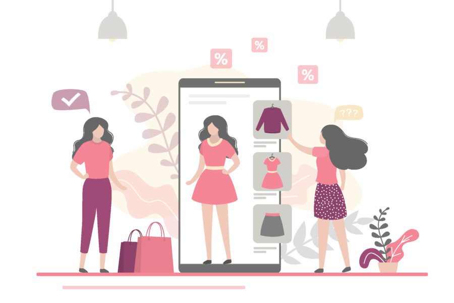 Retail rental try on